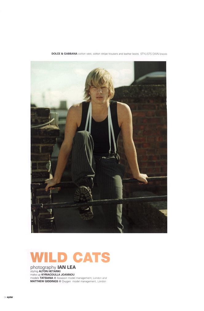 WILD CATS- OYSTER MAGAZINE